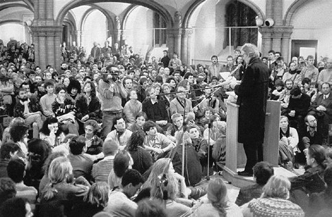 St. Nicholas Church in Leipzig, centre of the Peace Prayer movement